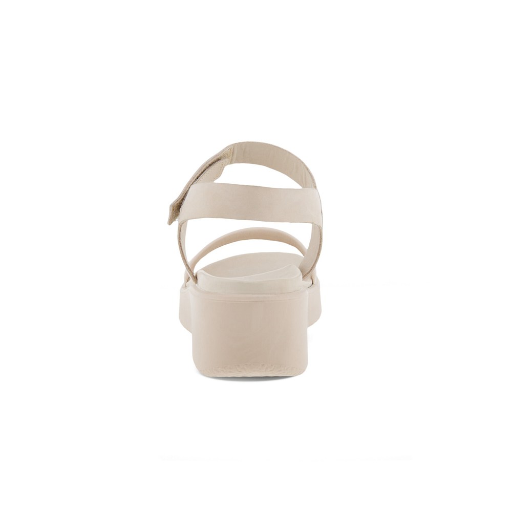 ECCO Womens Sandals Beige - Flowt Lx Wedge - BLO-190286